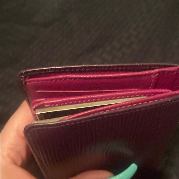 Louis Vuitton purple epi kiss lock wallet no dust bag included no callouts - Picture 11 of 11